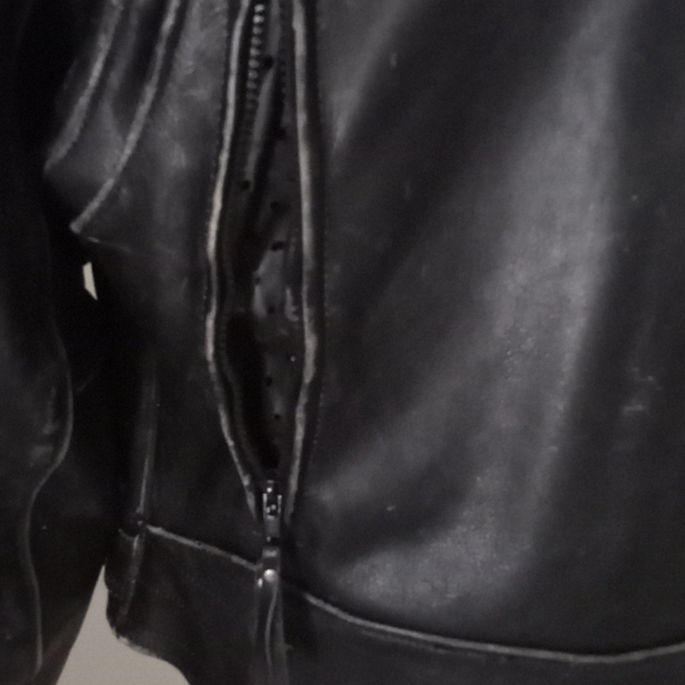 Harley Davidson leather jacket sz xs - Picture 6 of 7